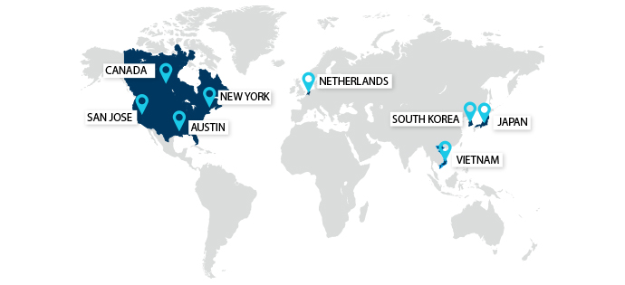 VVDN-Contact-us Global Footprint